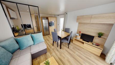 Chalet Large 2 slaapkamers met airco (4 personen)